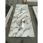 PvC Marble Sheet High Glossy Wall Painéis